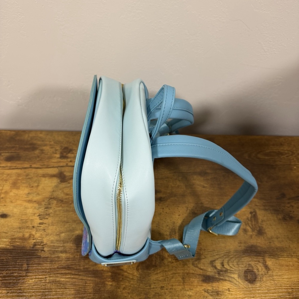 Loungefly Disney‎ The Little Mermaid Ariel Castle Mini Backpack NWT READ Stained - Picture 5 of 9